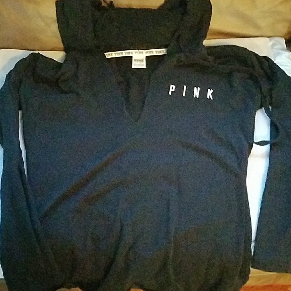Pink by VS hoodie size Small
